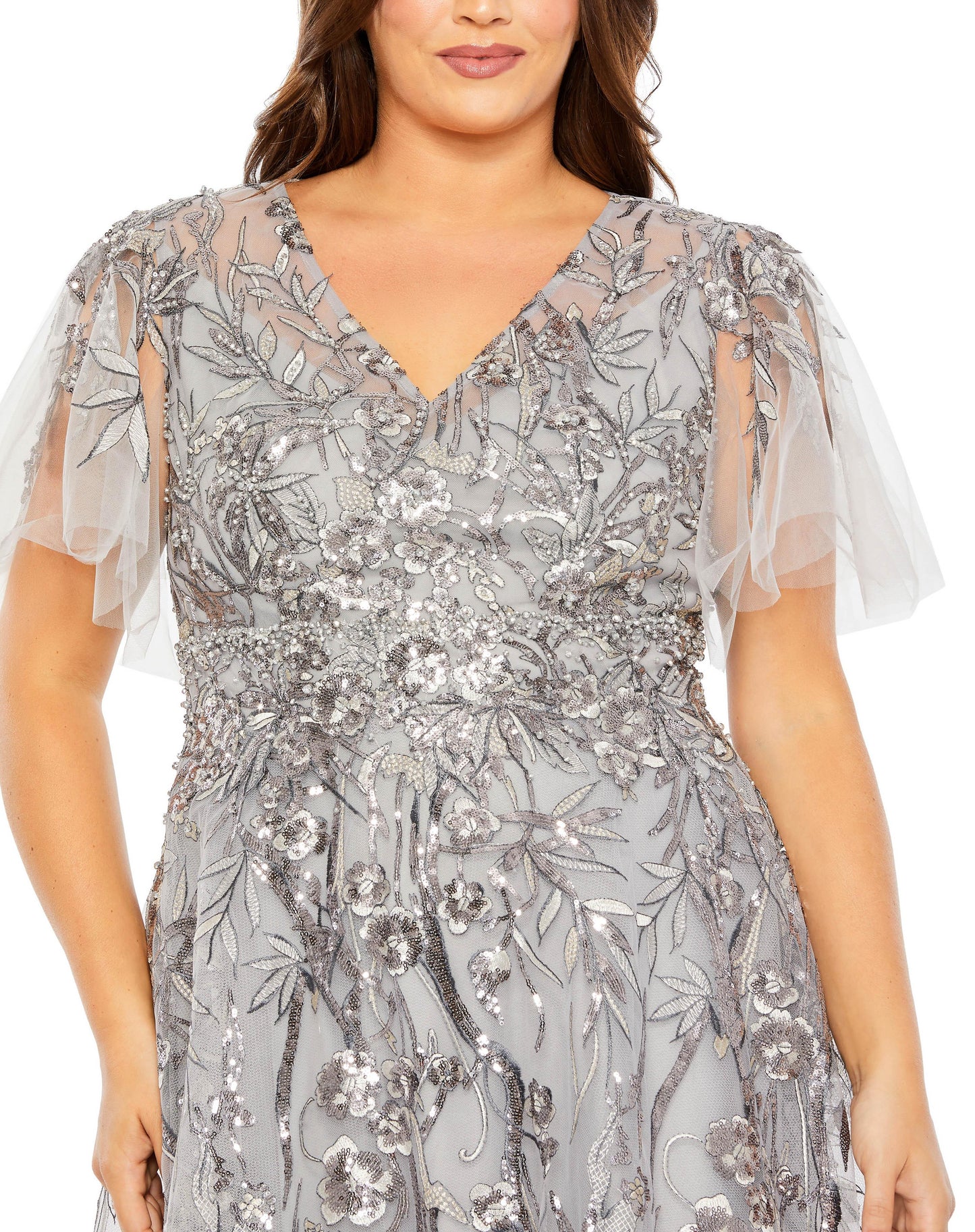 Plus Size Dresses Fabulouss Long Plus Size Formal Dress Platinum