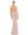 Prom Dresses Glittered Long Prom Dress Blush