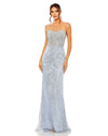 Prom Dresses Glittered Long Prom Dress Powder Blue