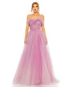 Prom Dresses Prom Strapless Long Ball Gown Lilac Ombre