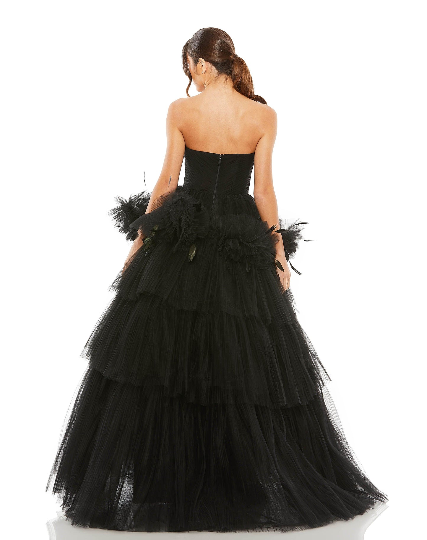 Prom Dresses Prom Long Strapless Ball Gown Black