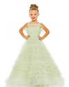 Flower Girl Dresses Long Sleeveless Flower Girl Ball Gown Mint