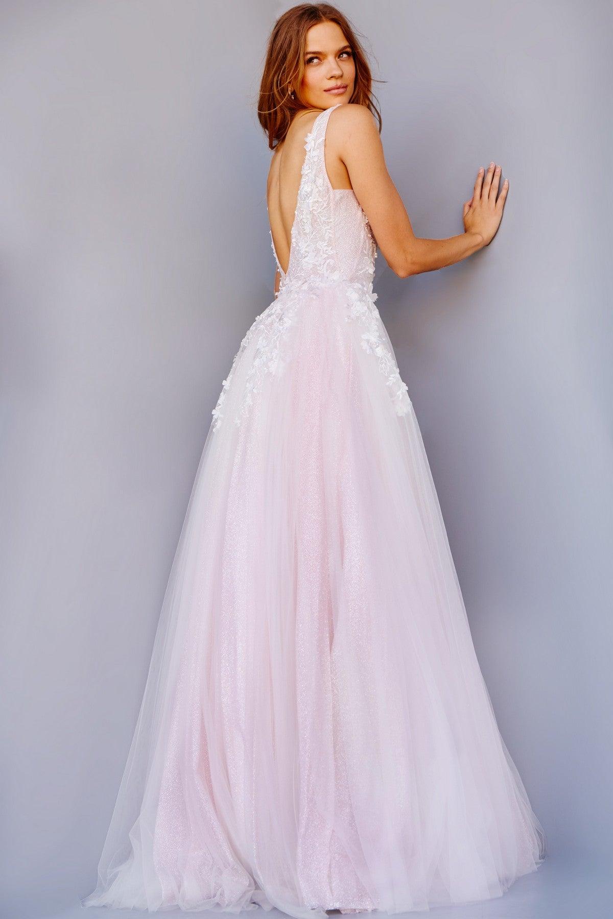 Prom Dresses Prom Long Sleeveless Ball Gown Blush