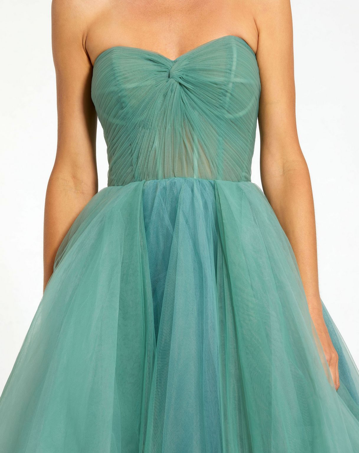 Prom Dresses Long Ruffle Prom Ballgown Jade