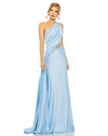 Prom Dresses Prom Long One Shoulder Formal Dress Powder Blue