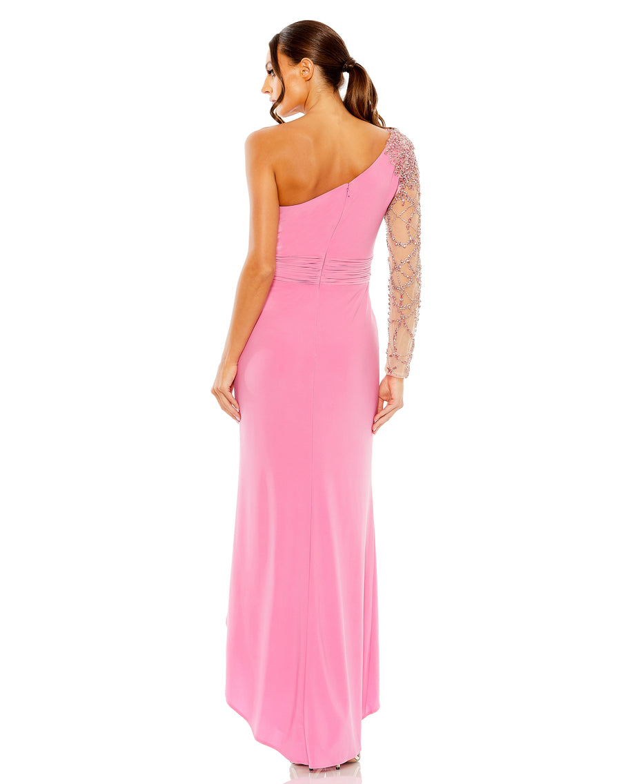 Prom Dresses Long Fitted Formal Evening Prom Gown Pink