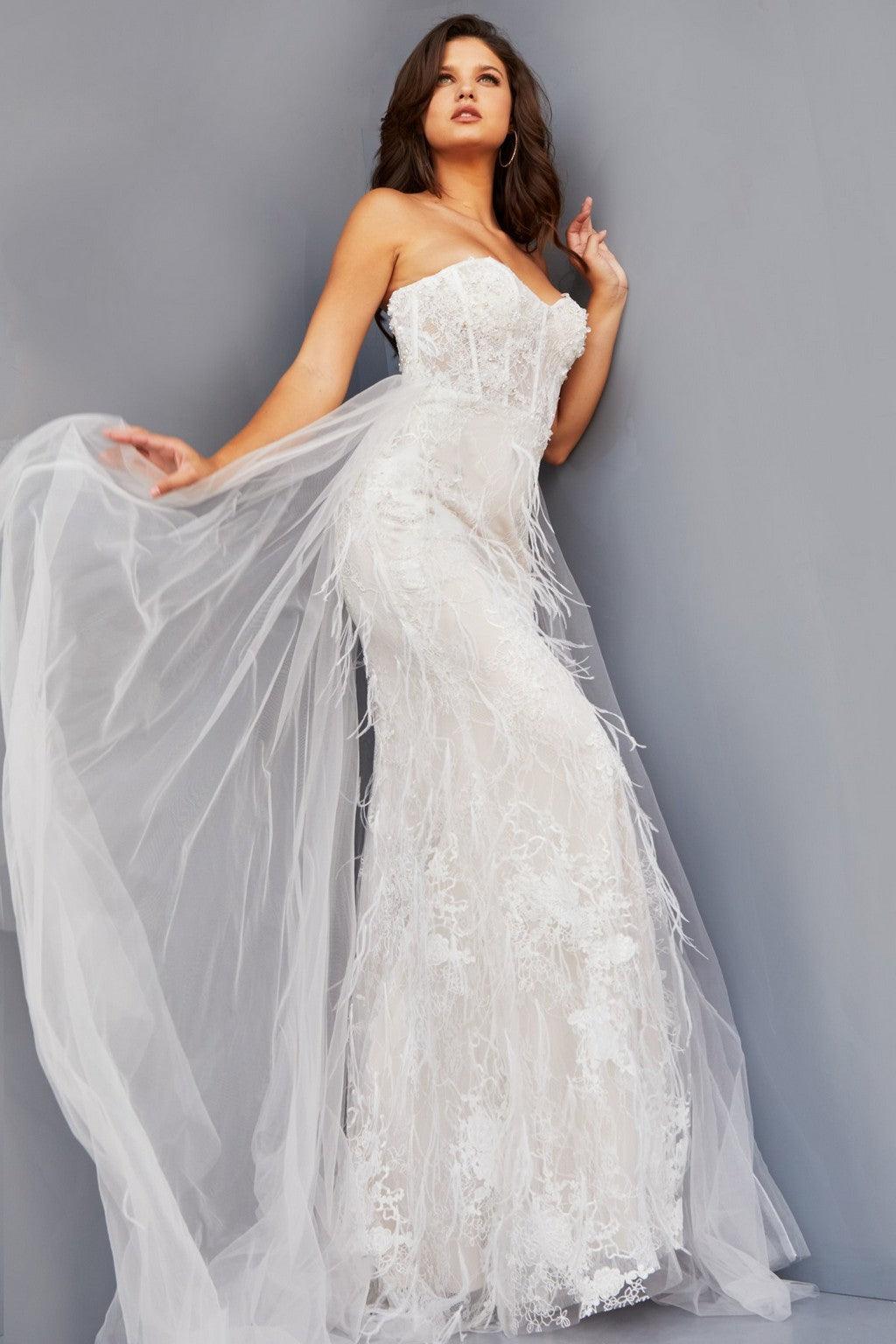 Wedding Dresses Strspless Long Wedding Gown OFF WHITE