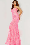 Jovani 08481 Spaghetti Strap Long Prom Gown