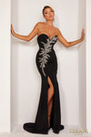 Formal Dresses Fitted Evening Long Dress Black