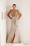 Formal Dresses Trumpet Long Evening Dress Taupe