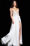 Prom Dresses Prom Long Beaded Formal Evening Gown Off White