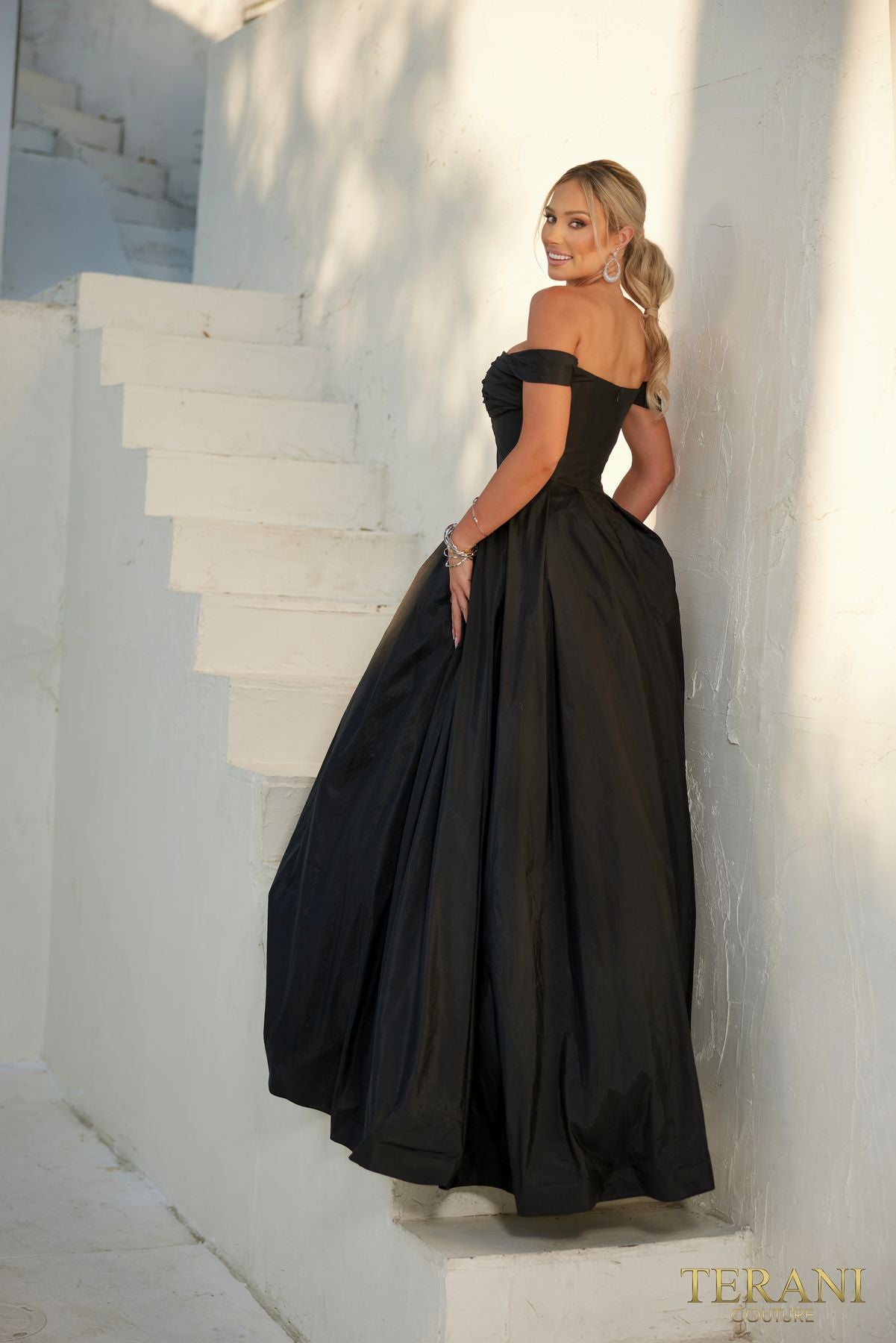 Prom Dresses Sparkling Ballgown Prom Dress Black