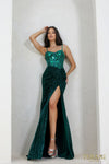 Prom Dresses Long Sequins Prom Dress Emerald