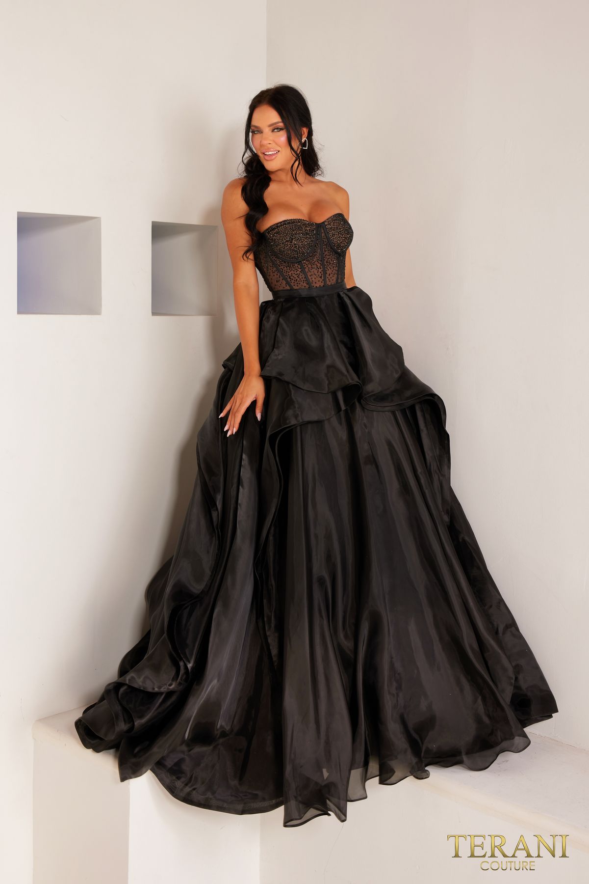 Prom Dresses Sweetheart Prom Long Ballgown Black