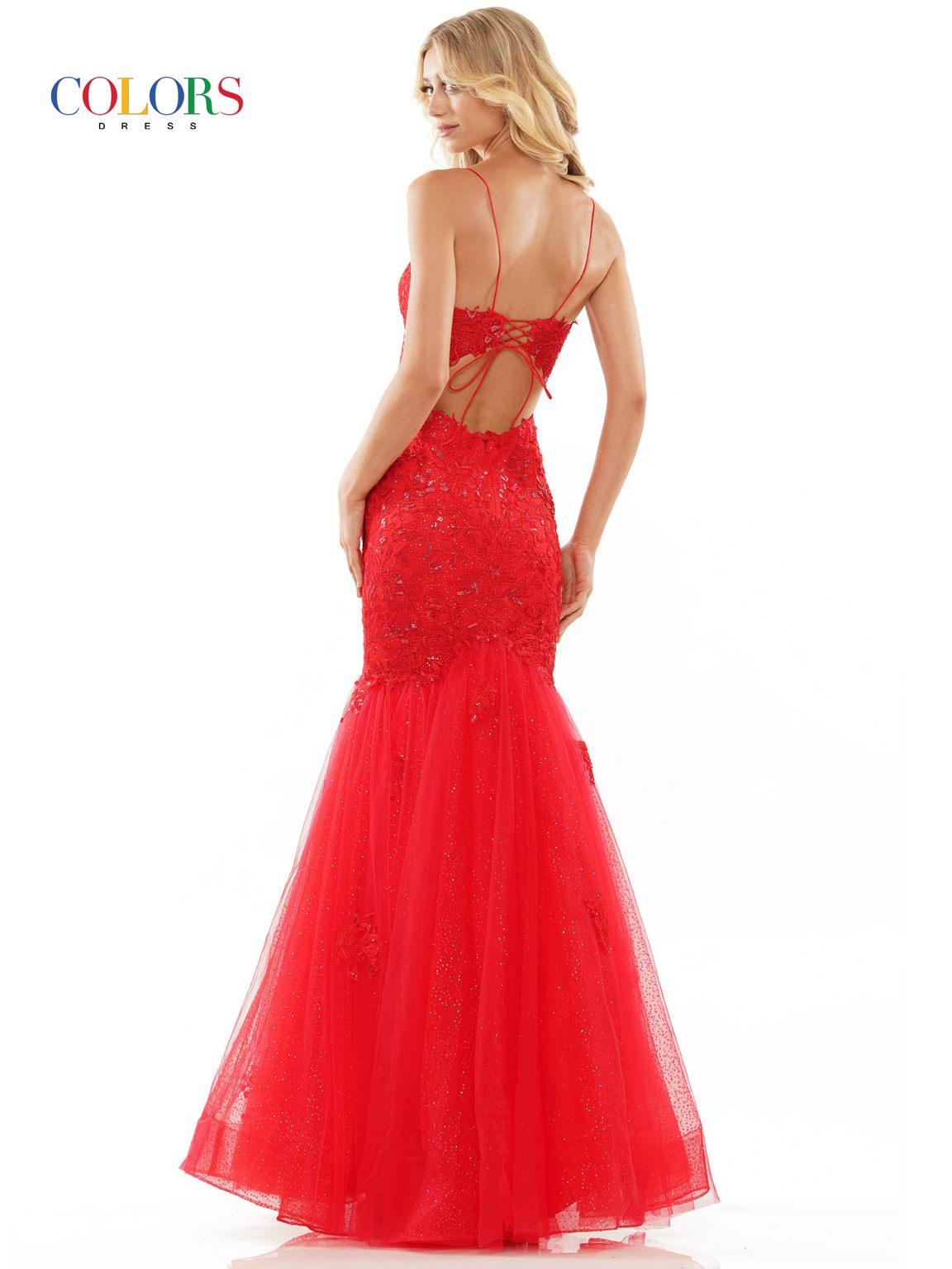 Colors 2490 Colors Long Formal Mermaid Prom Dress