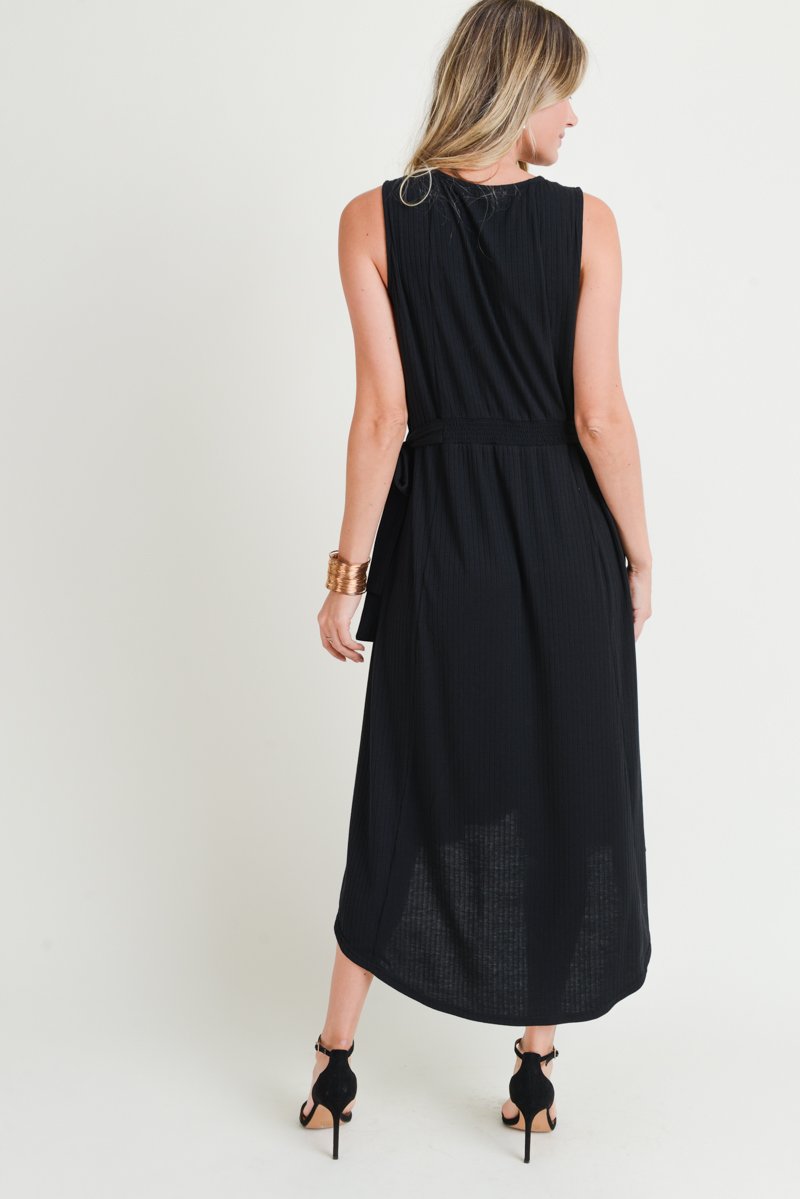 Cocktail Dresses Semi Formal Sleeveless V Neck Dress Black