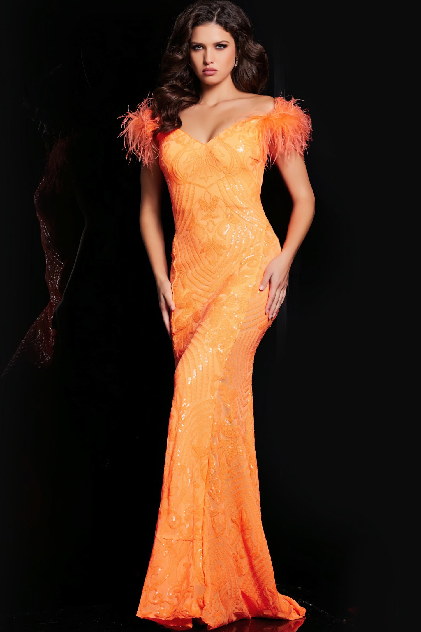 Prom Dresses Prom Formal Evening Long Gown Orange