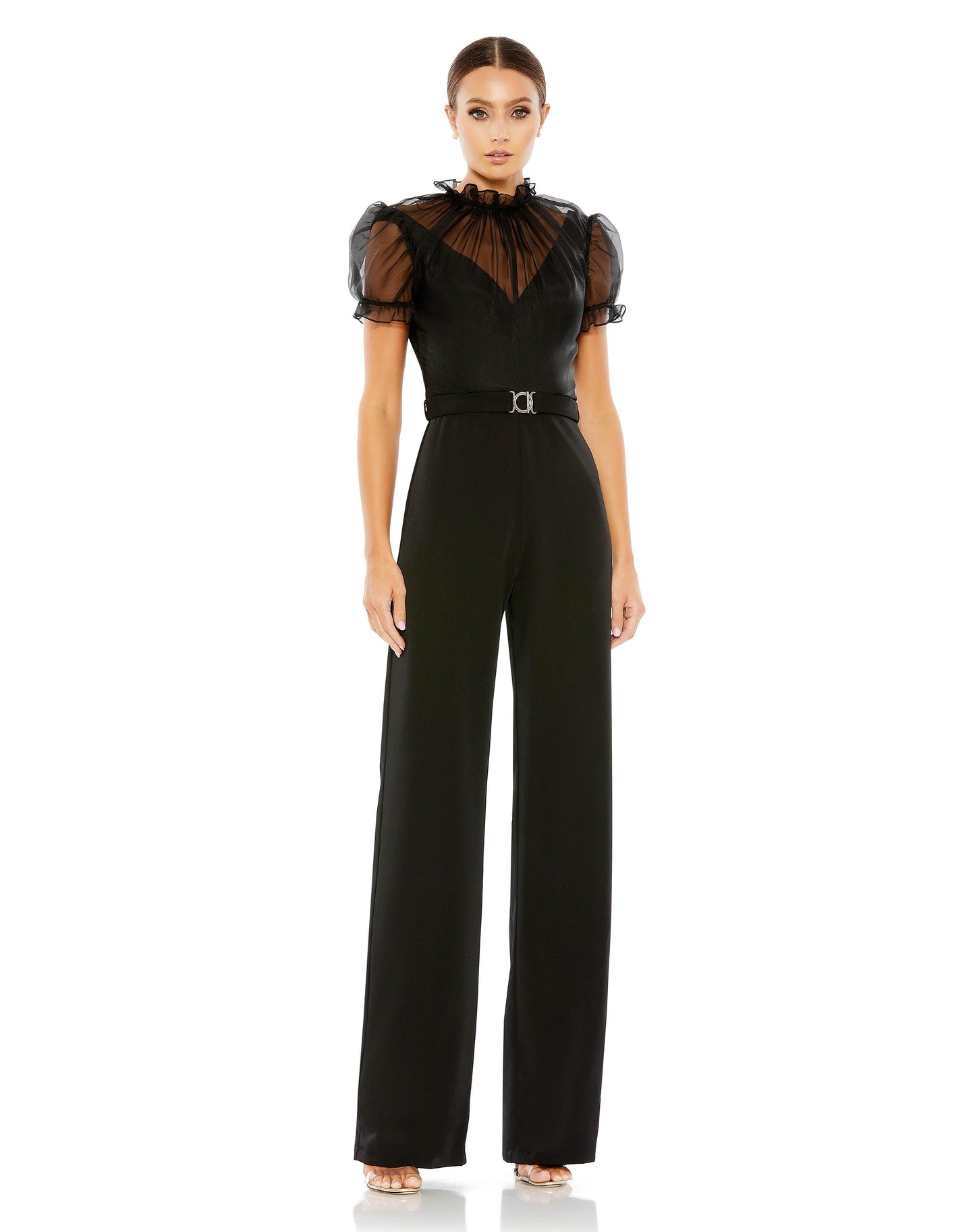 Mac Duggal 26621 Formal Cap Sleeve Jumpsuit