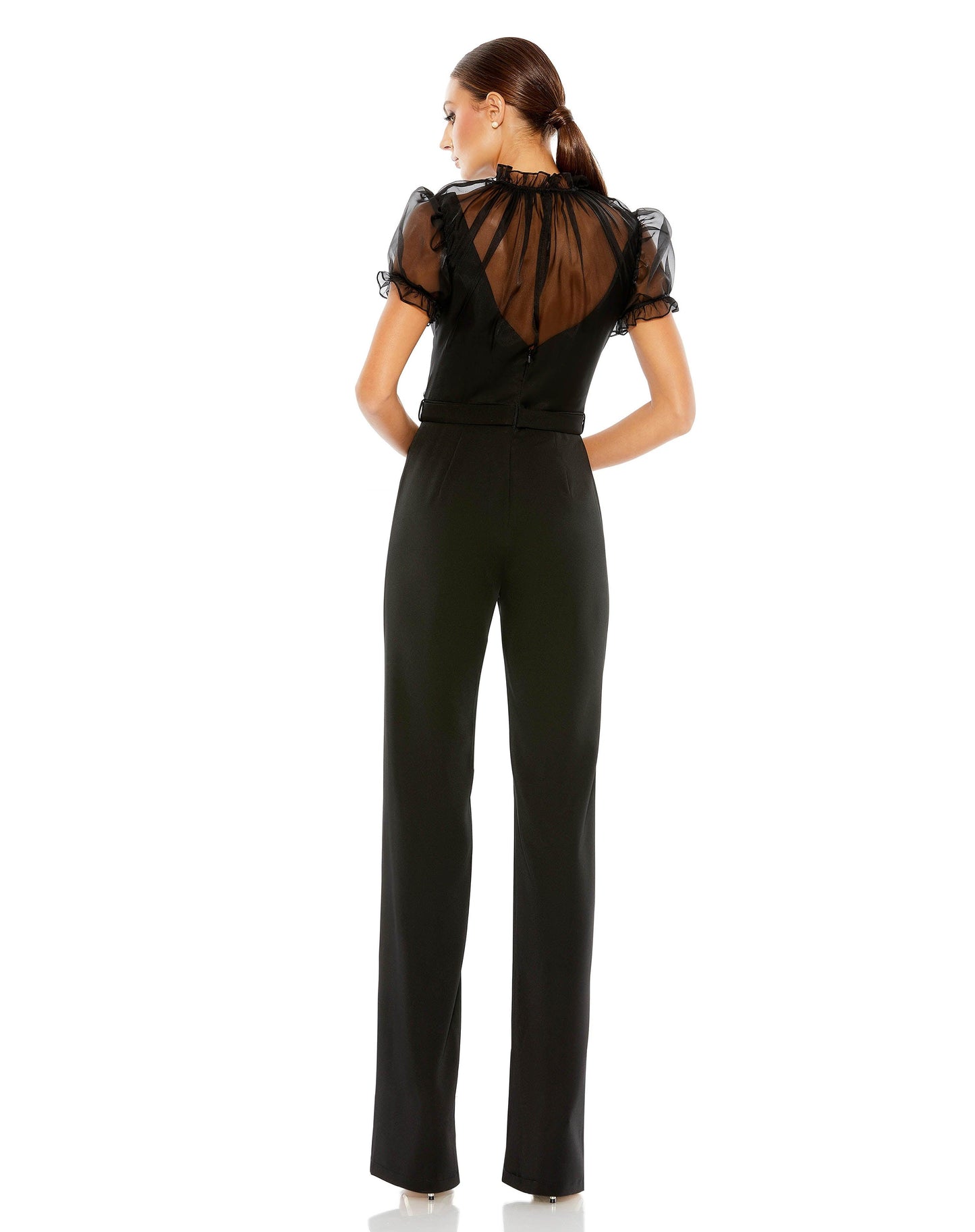 Mac Duggal 26621 Formal Cap Sleeve Jumpsuit