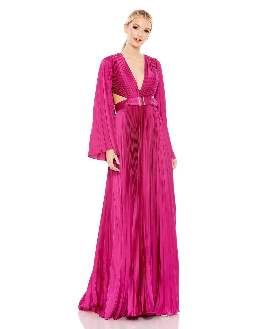 Formal Dresses Long Sleeve Formal Dress Fuchsia