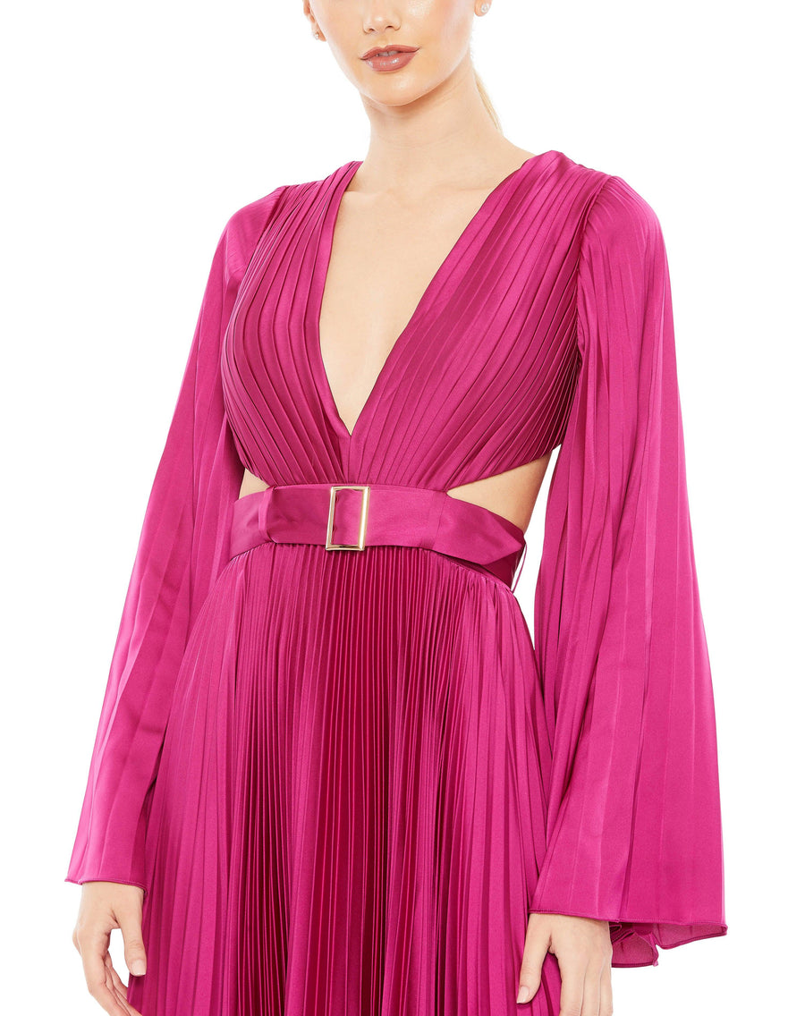 Formal Dresses Long Sleeve Formal Dress Fuchsia