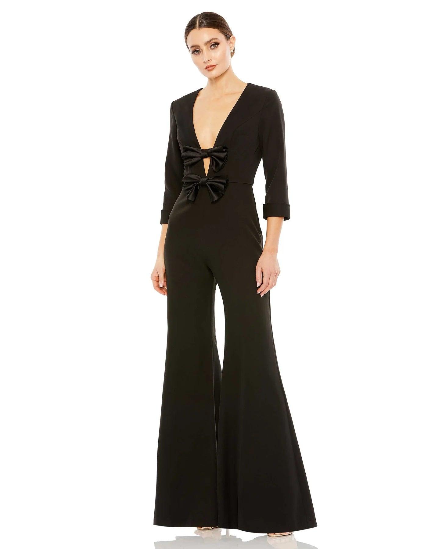 Jumpsuit Long Formal Jumpsuit Black