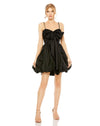 Cocktail Dresses Short Spaghetti Strap Mini Cocktail Dress Black