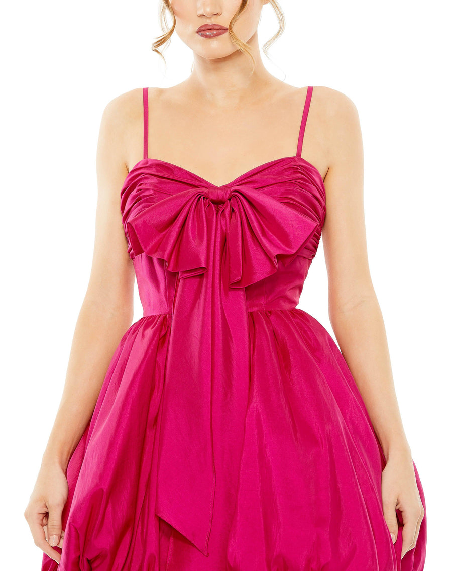 Cocktail Dresses Short Spaghetti Strap Mini Cocktail Dress Fuchsia