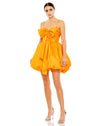 Cocktail Dresses Short Spaghetti Strap Mini Cocktail Dress Orange