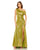 Formal Dresses Metallic Formal Evening Long Dress Apple Green