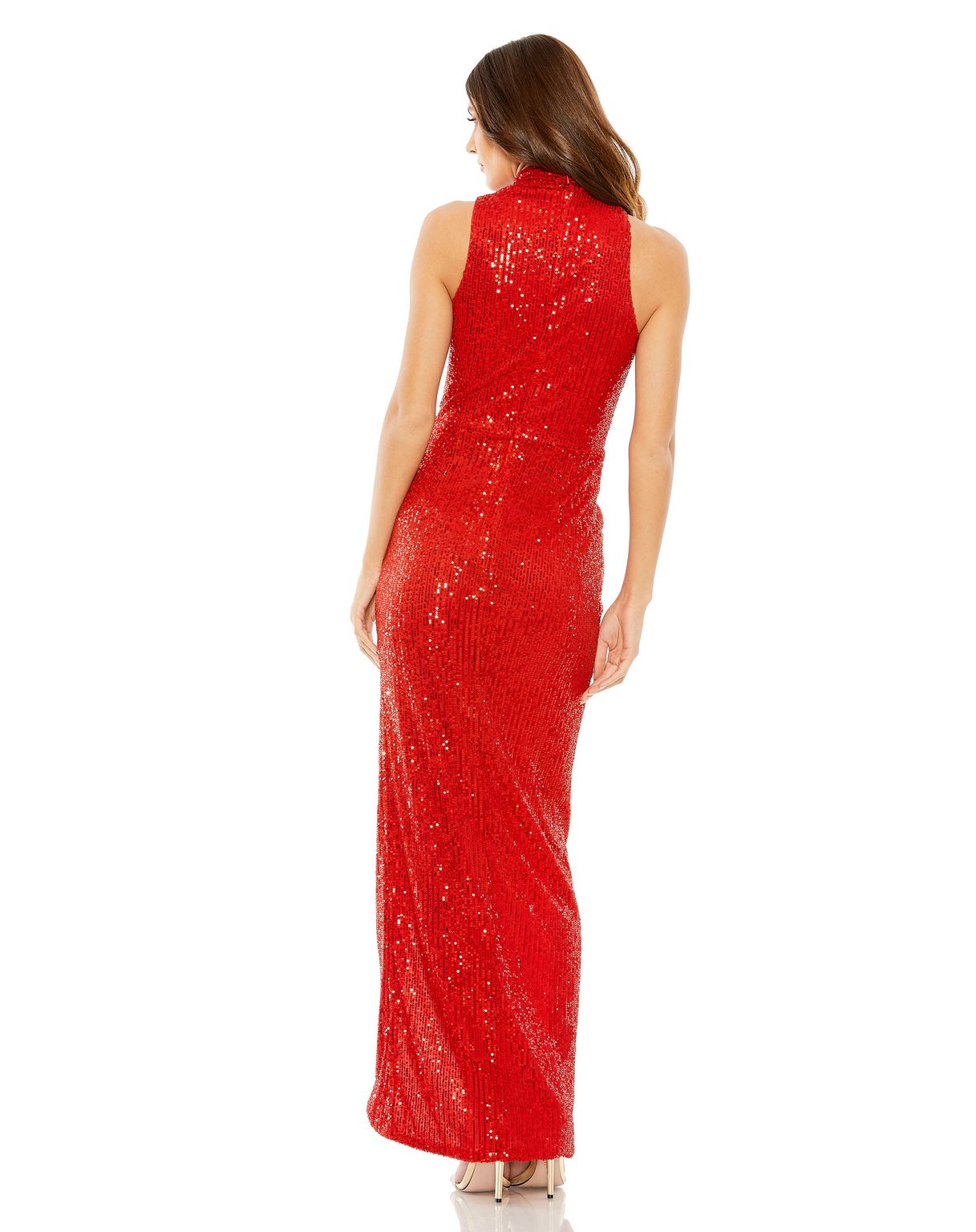 Formal Dresses Formal Long Sequin Evening Dress Red