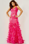 Prom Dresses Long Formal Fitted Prom Dress Fuchsia