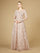 Formal Dresses Long High Neck Formal Dress Antique Rose