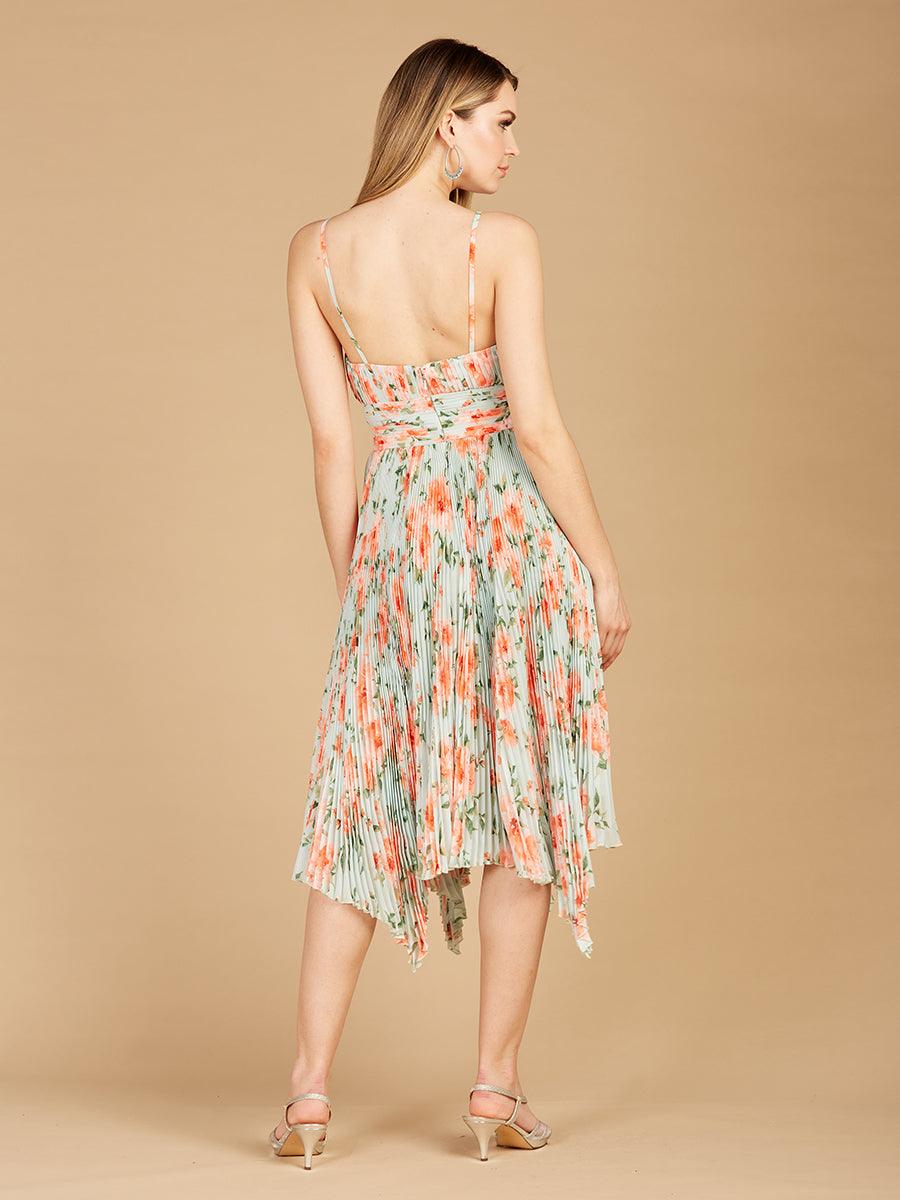 Formal Dresses Long Printed Formal Dress Mint