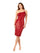 Cocktail Dresses One Shoulder Sequin Cocktail Dress Red