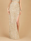 Prom Dresses Beaded Skirt Side Slit  Confetti