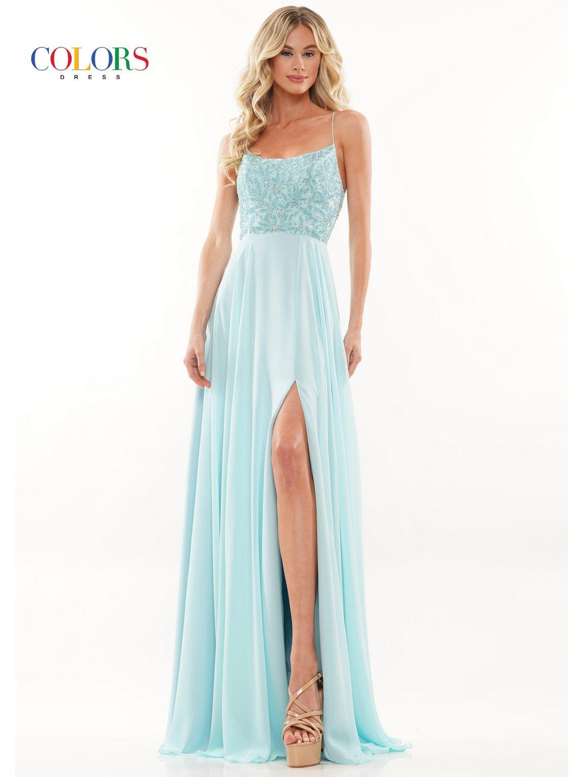 Prom Dresses Long Formal Chiffon Prom Dress Tiffany Blue