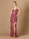 Prom Dresses Long Beaded Prom Dress Raspberry