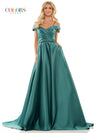 Prom Dresses Prom Long Off Shoulder Ball Gown Deep Green