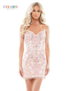 Cocktail Dresses Homecoming Short fitted Cocktail Dress Light Pink