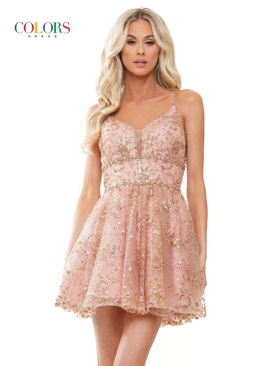 Cocktail Dresses Homecoming Short Cocktail Dress Rose Gold