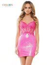 Cocktail Dresses Homecoming Short Fitted Cocktail Dress Hot Pink