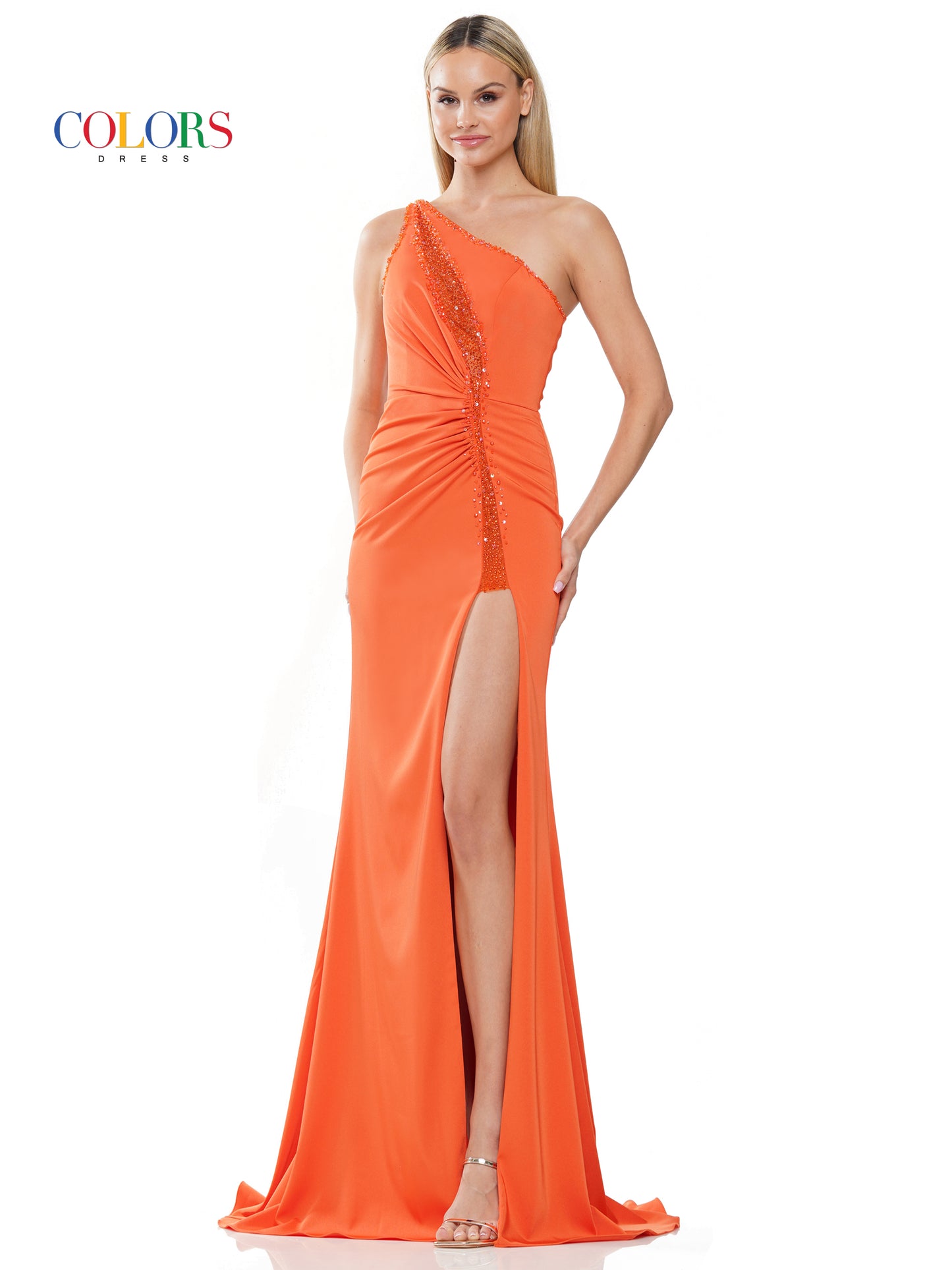 Prom Dresses Long Formal Fitted Prom Dress Burnt Orange