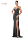 Prom Dresses LongSpaghetti Strap  Formal Beaded Prom Dress Black