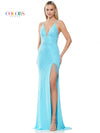 Prom Dresses LongSpaghetti Strap  Formal Beaded Prom Dress Turquoise