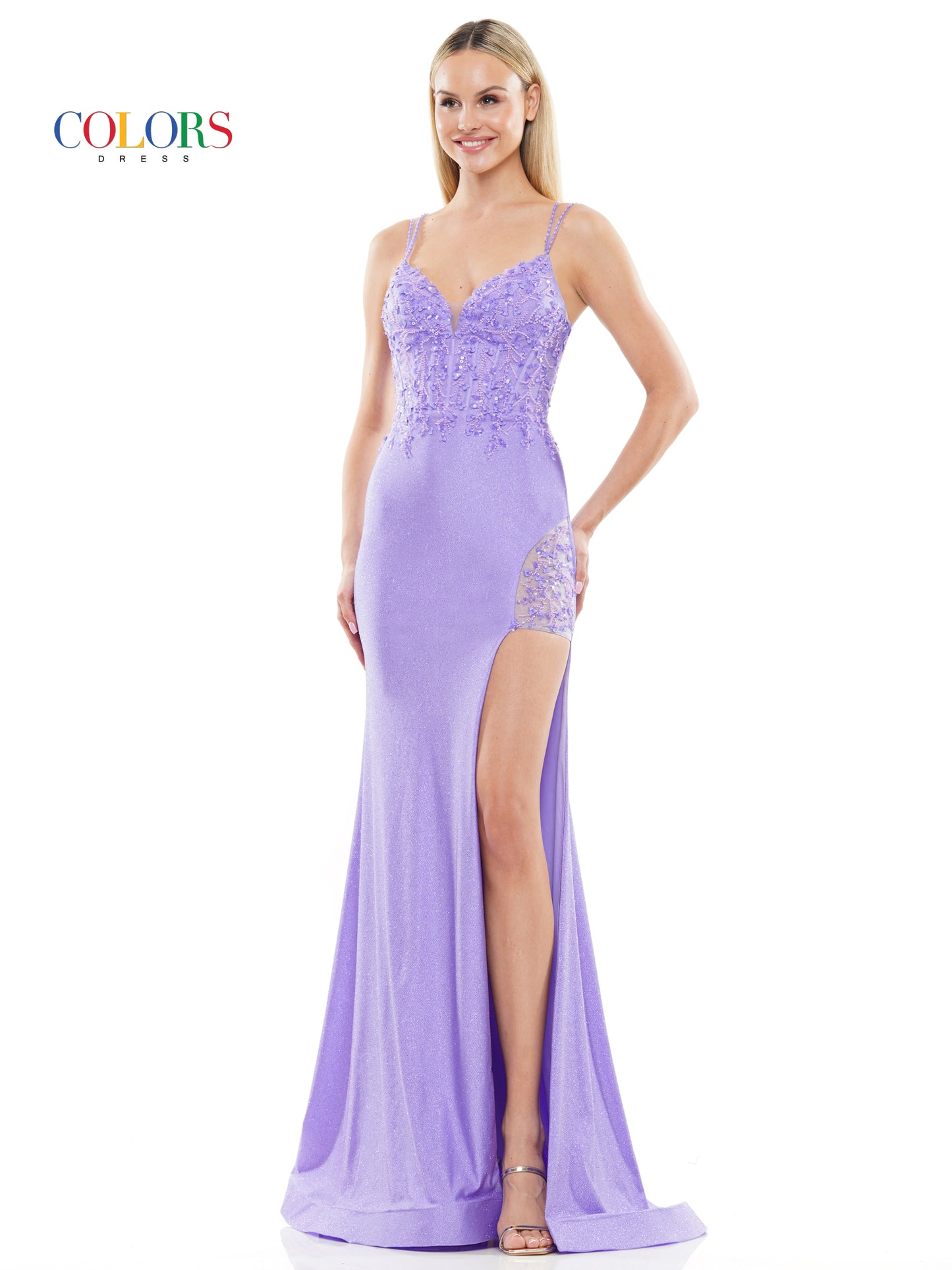 Prom Dresses Prom Long Fitted Formal Dress Lilac