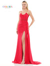 Prom Dresses Long Formal Fitted Prom Dress Red