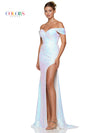 Prom Dresses Long Off Shoulder Sequin Fitted Prom Dress Off White