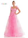 Prom Dresses Prom Long Strapless Sweetheart Bolero Ball Gown  Pink