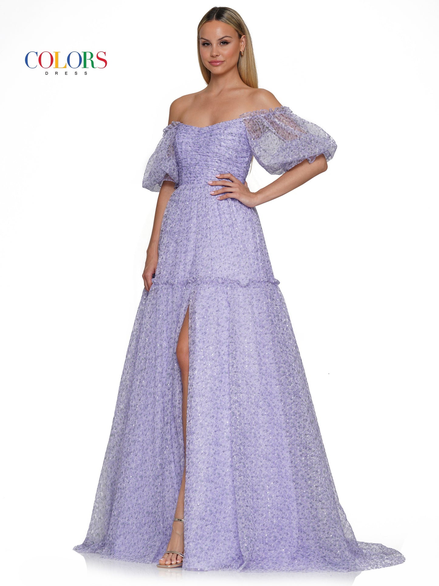 Prom Dresses Long Off Shoulder Formal A Line Prom Dress Lilac